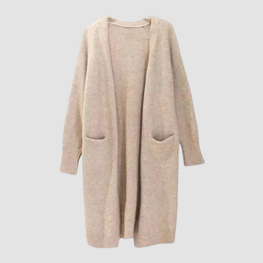 Women Minimalist Open Pocket Cardigan