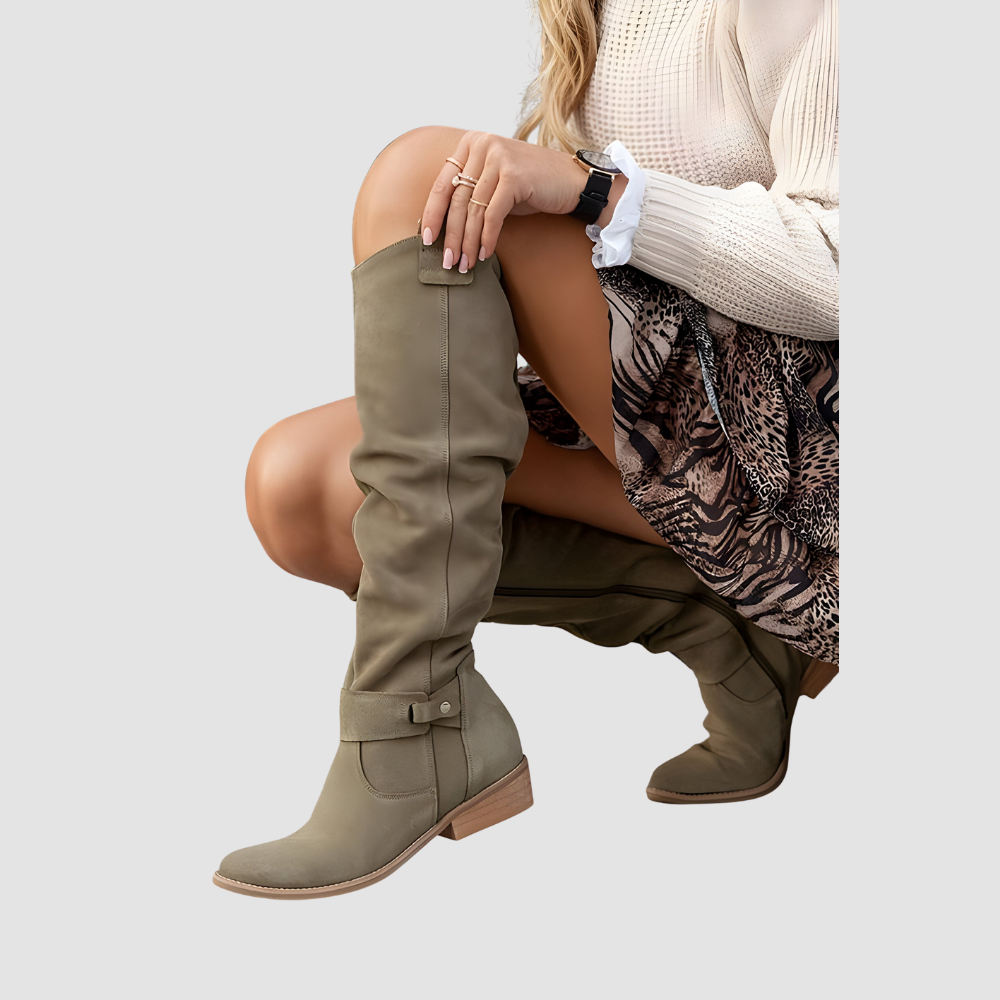 Women’s Knee-High Slouch Boots