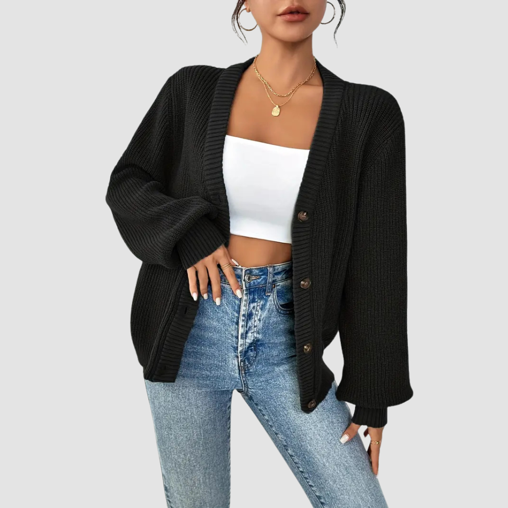 Elegant Warm Autumn Cardigan