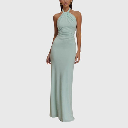 Women Halter Maxi Dress