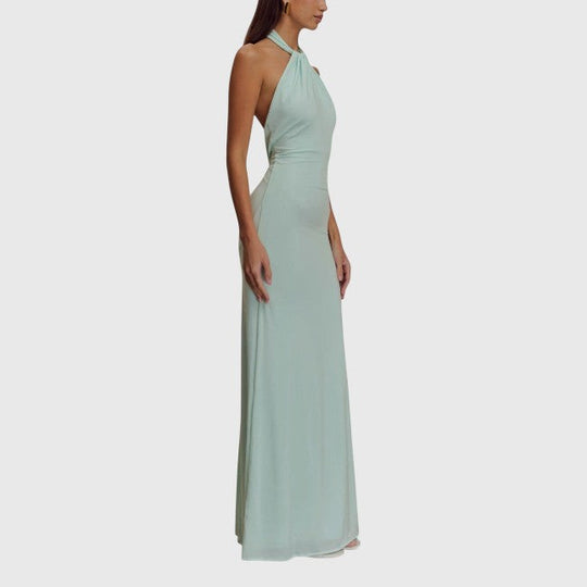 Women Halter Maxi Dress