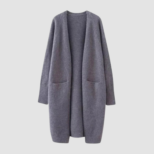 Women Minimalist Open Pocket Cardigan