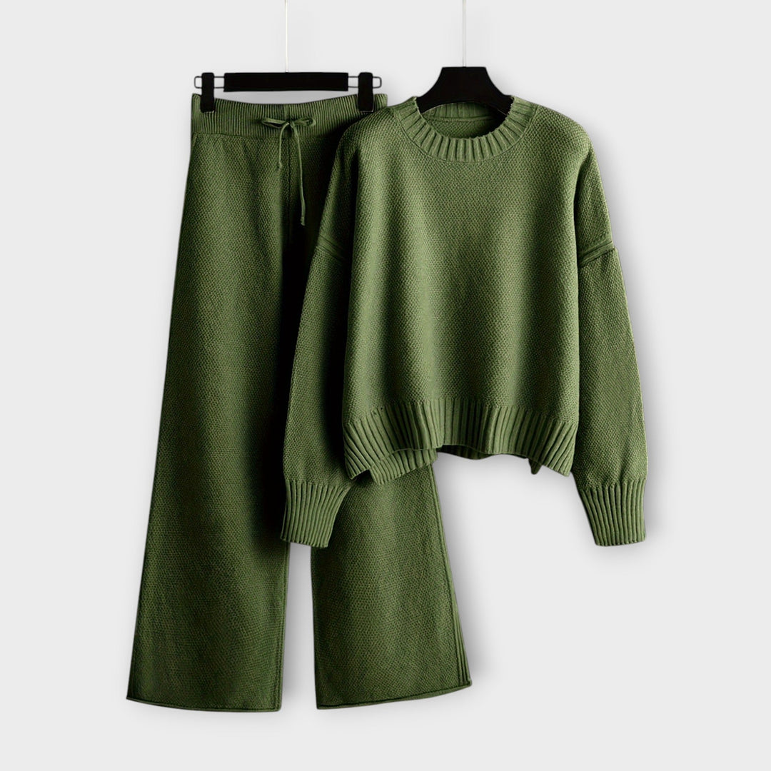 Women's Coord Knitted Two-Piece Set