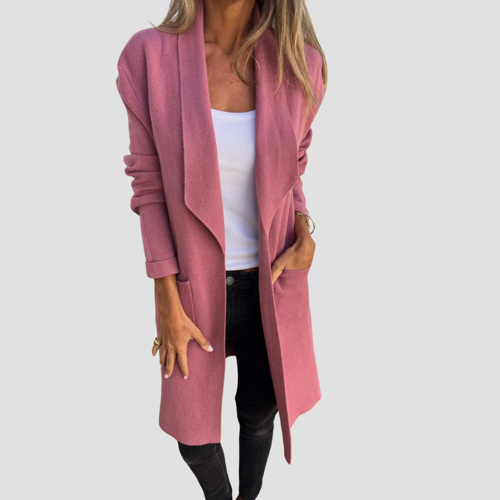 Women’s Relaxed-Fit Knit Cardigan – Everyday Layer