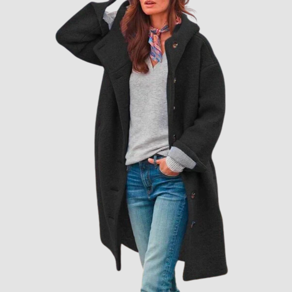 Women's Autumn Jacket Plain with Pockets