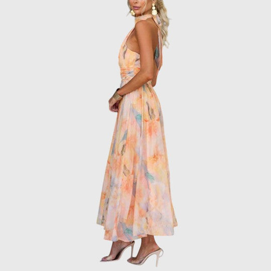 Women Halter Neck Dress