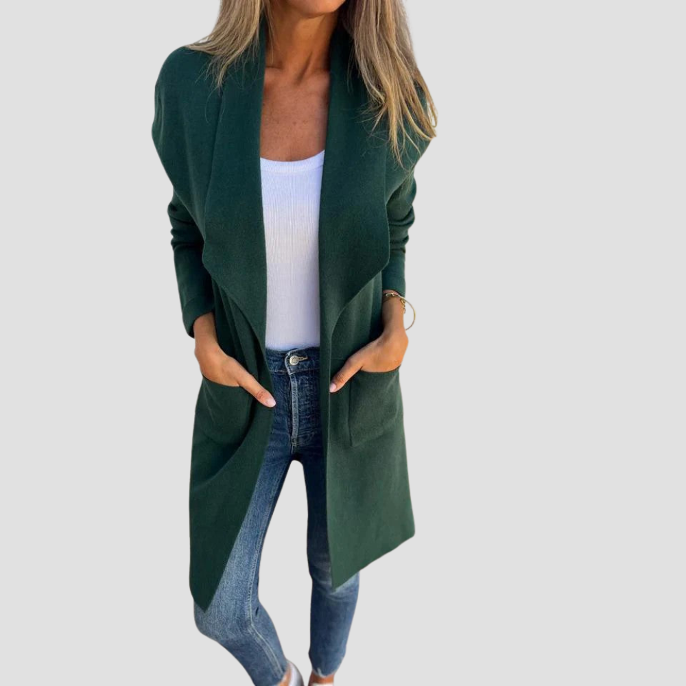 Women’s Relaxed-Fit Knit Cardigan – Everyday Layer