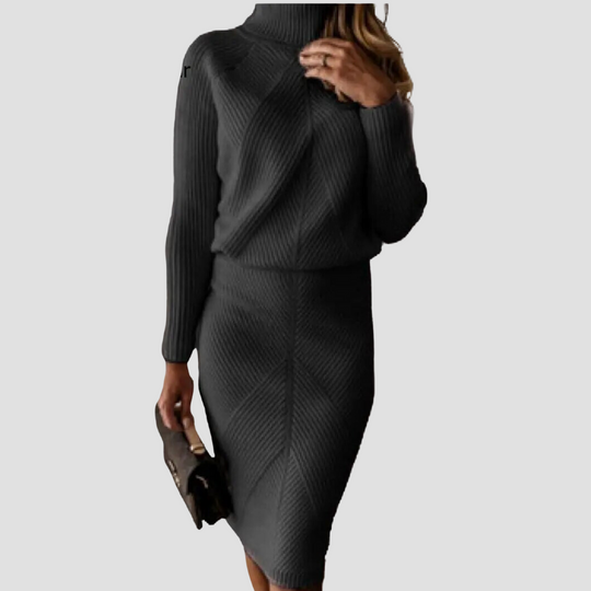 Ribbed Knit Set for Women