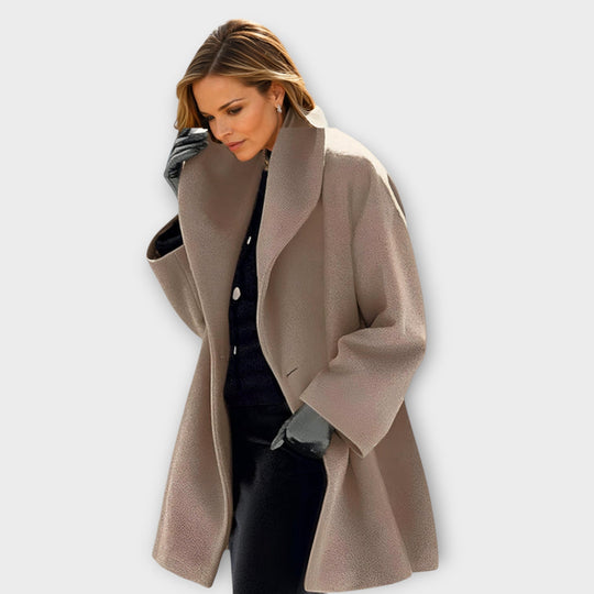 Women’s Trench Coat - Mid-Length Design