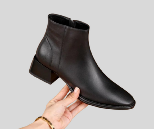 Women's Chunky Heel Ankle Boots