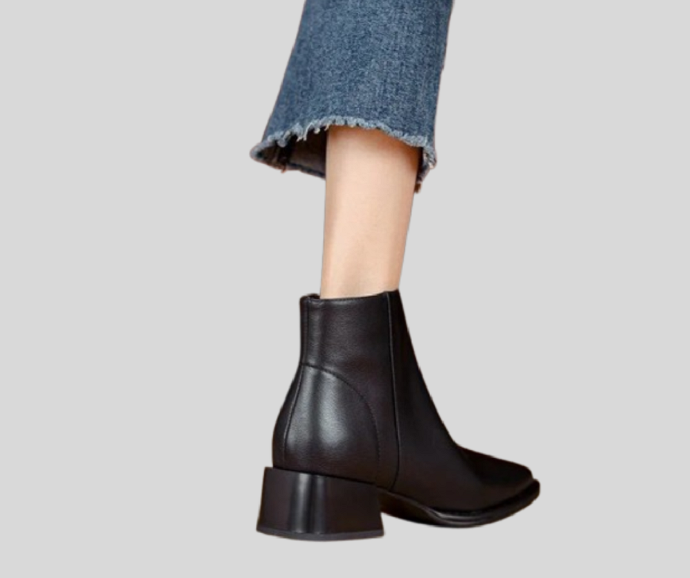 Women's Chunky Heel Ankle Boots