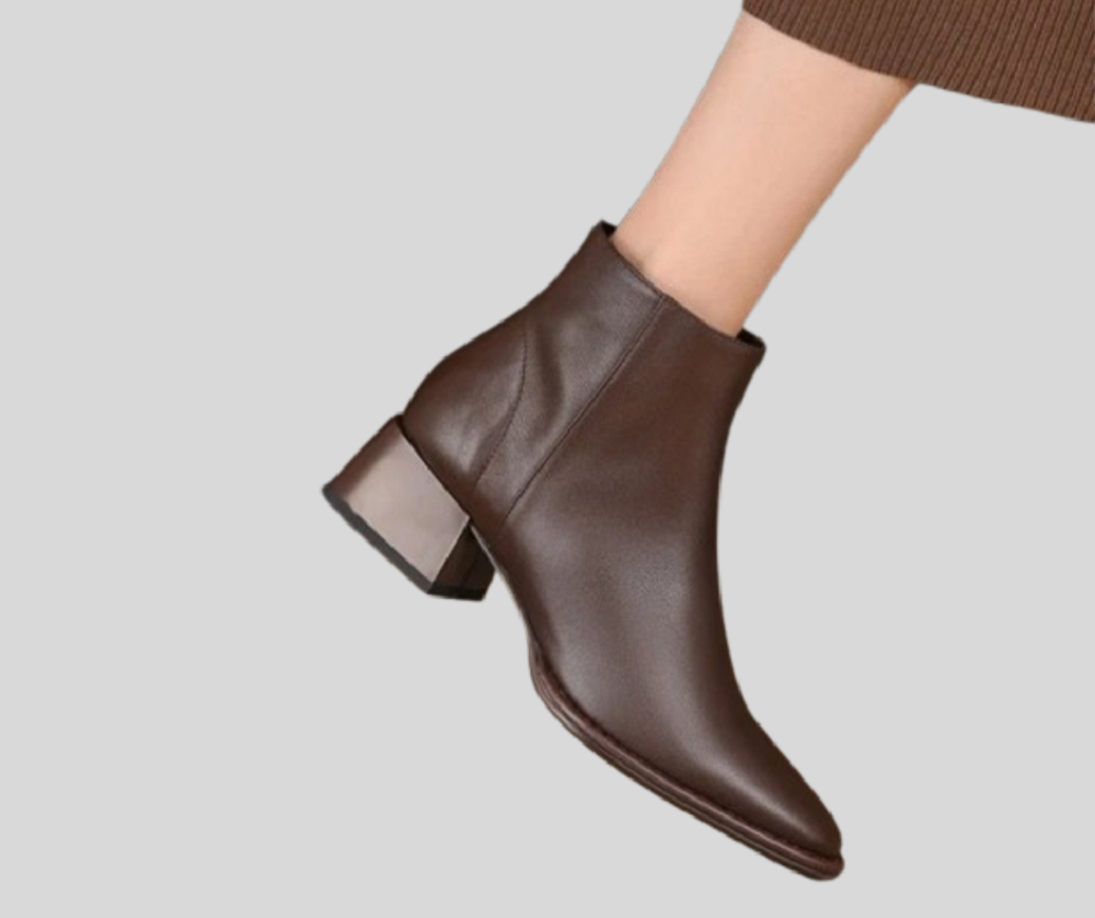Women's Chunky Heel Ankle Boots