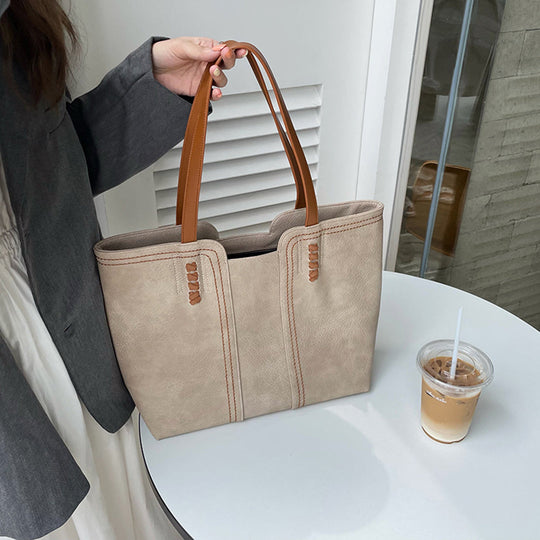 Women's Spacious Structured Tote Bag