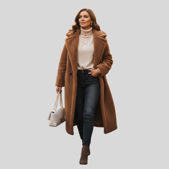 Women's Urban Chic Oversized Textured Jacket