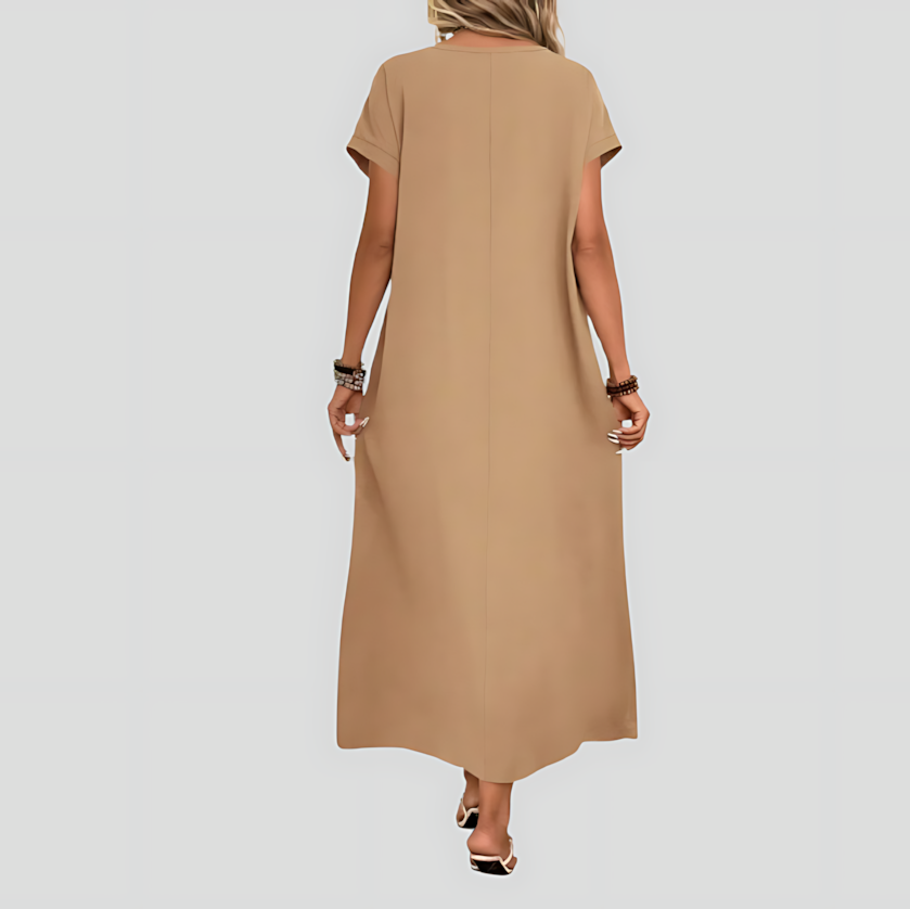 Women's Casual Batwing Tunic Dress