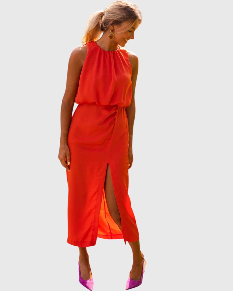 Women Summer Midi Dress