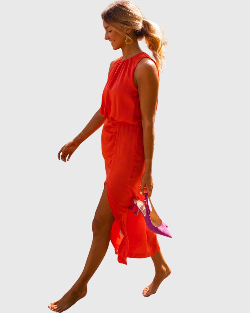 Women Summer Midi Dress