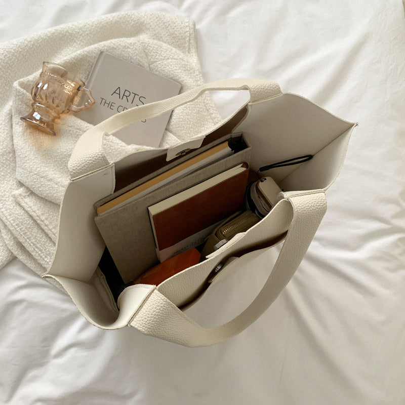 Women's Versatile Spacious Tote Bag with Pocket