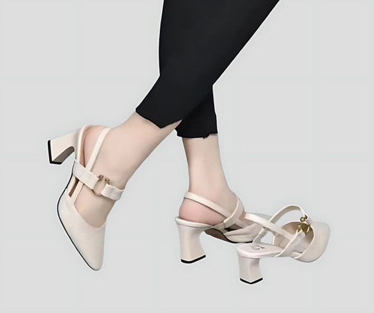 Women's Slingback Block Pumps