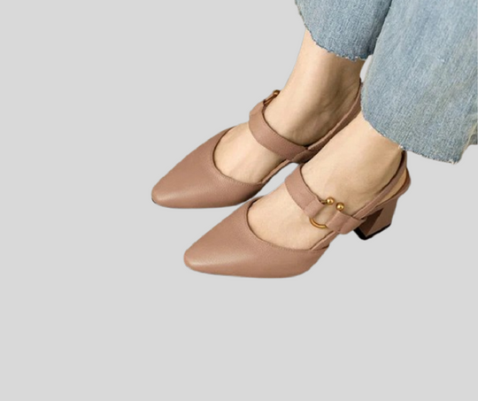 Women's Slingback Block Pumps