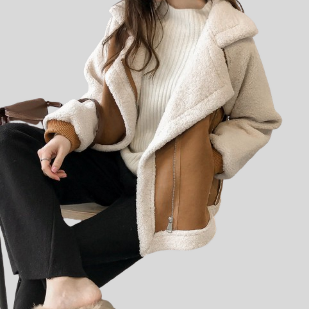 Women's Loose Fit Vintage Winter Jacket