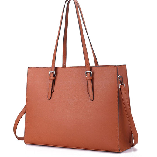 Women's Large Work Tote Bag - Padded Laptop Compartment