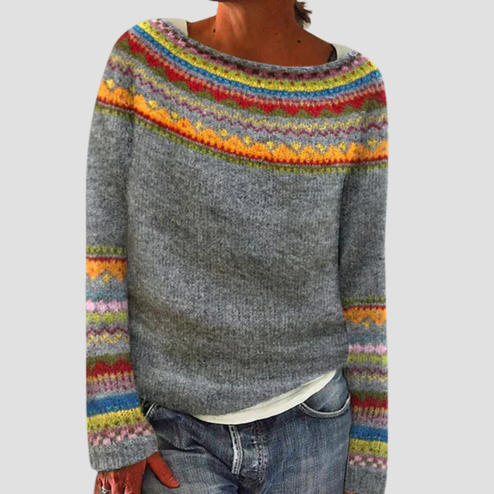 Virginia - Ribbed Knit Pullover