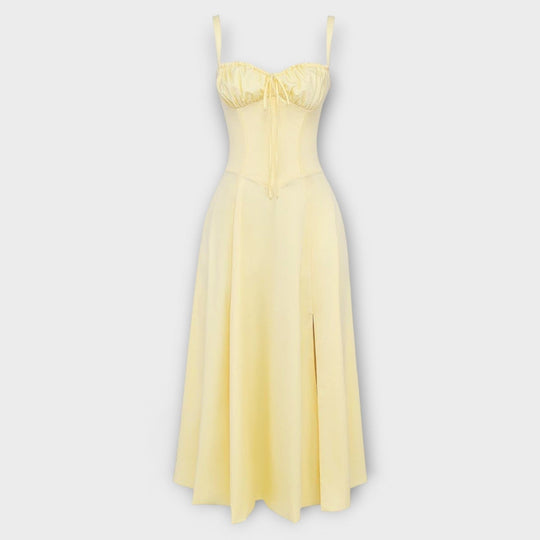 Women Corset Midi Dress