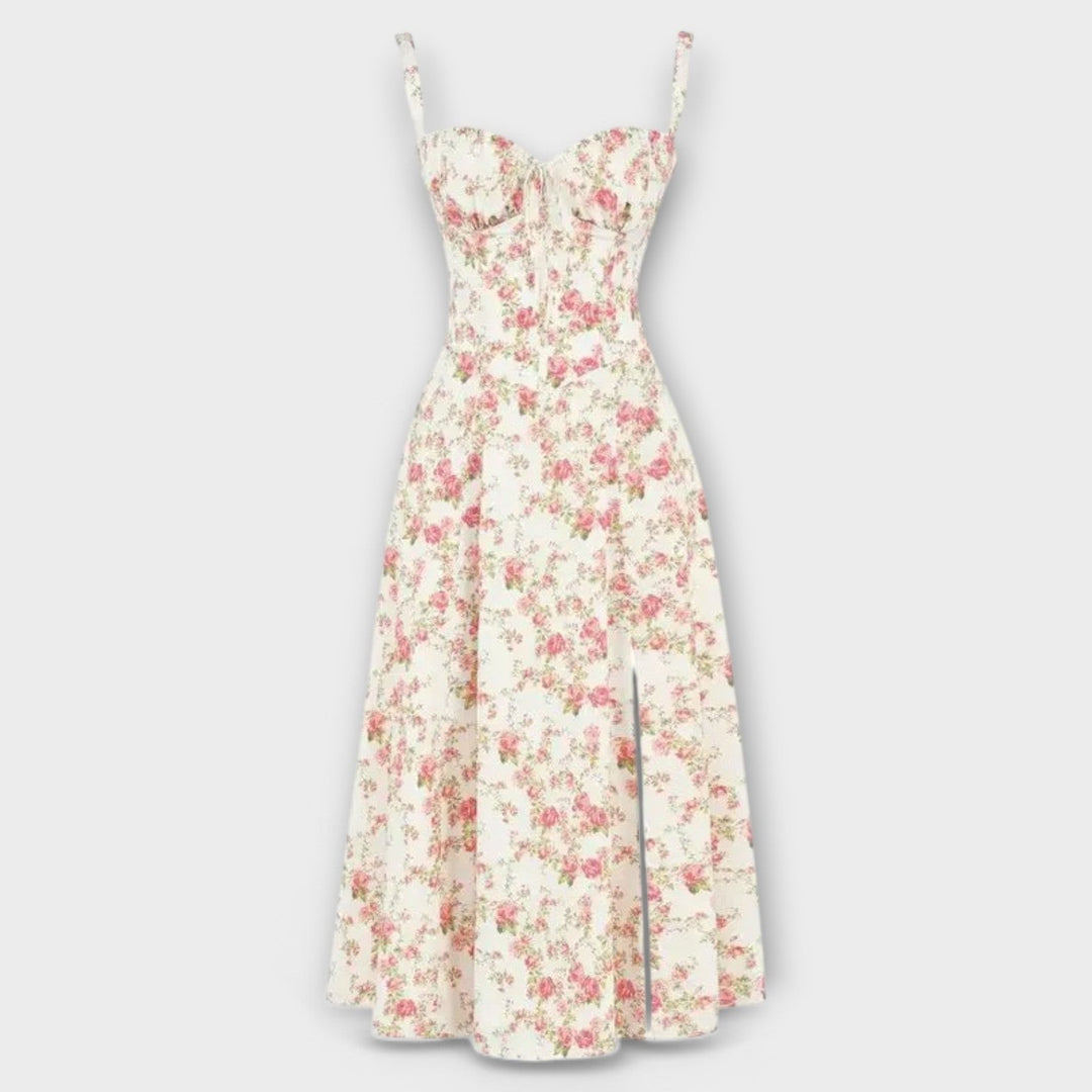 Women Corset Midi Dress