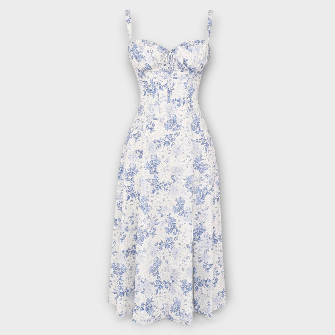 Women Corset Midi Dress