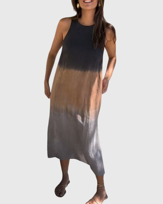 Grace - Sleeveless dress with a gradient
