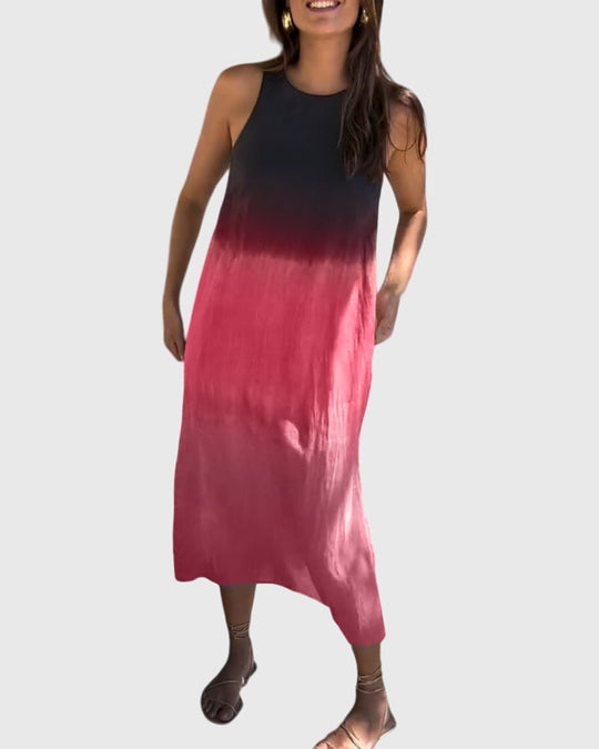 Grace - Sleeveless dress with a gradient