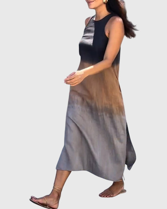 Grace - Sleeveless dress with a gradient