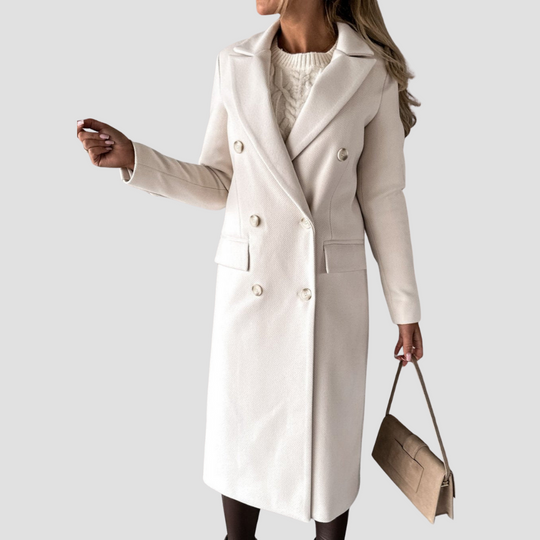 Clara - Women's Classic Wool Coat