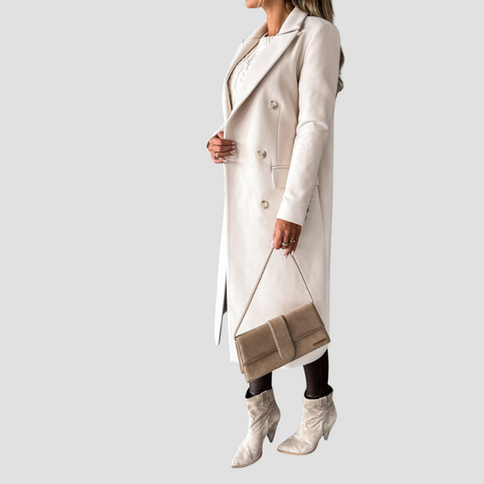 Clara - Women's Classic Wool Coat