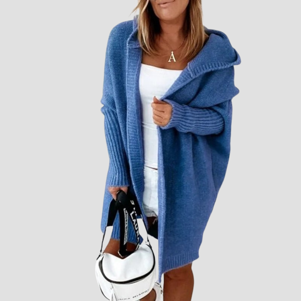 Lynn - Hooded Knit Cardigan