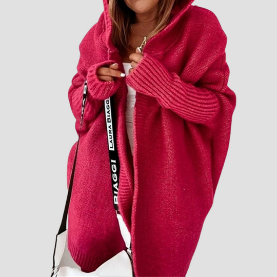 Lynn - Hooded Knit Cardigan