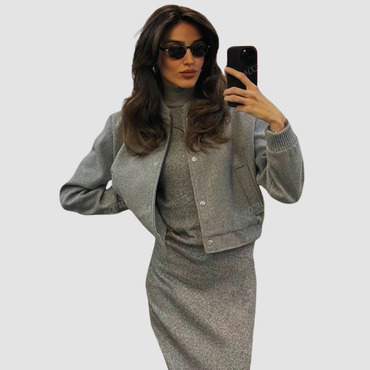 Women Lightweight Bomber Jacket