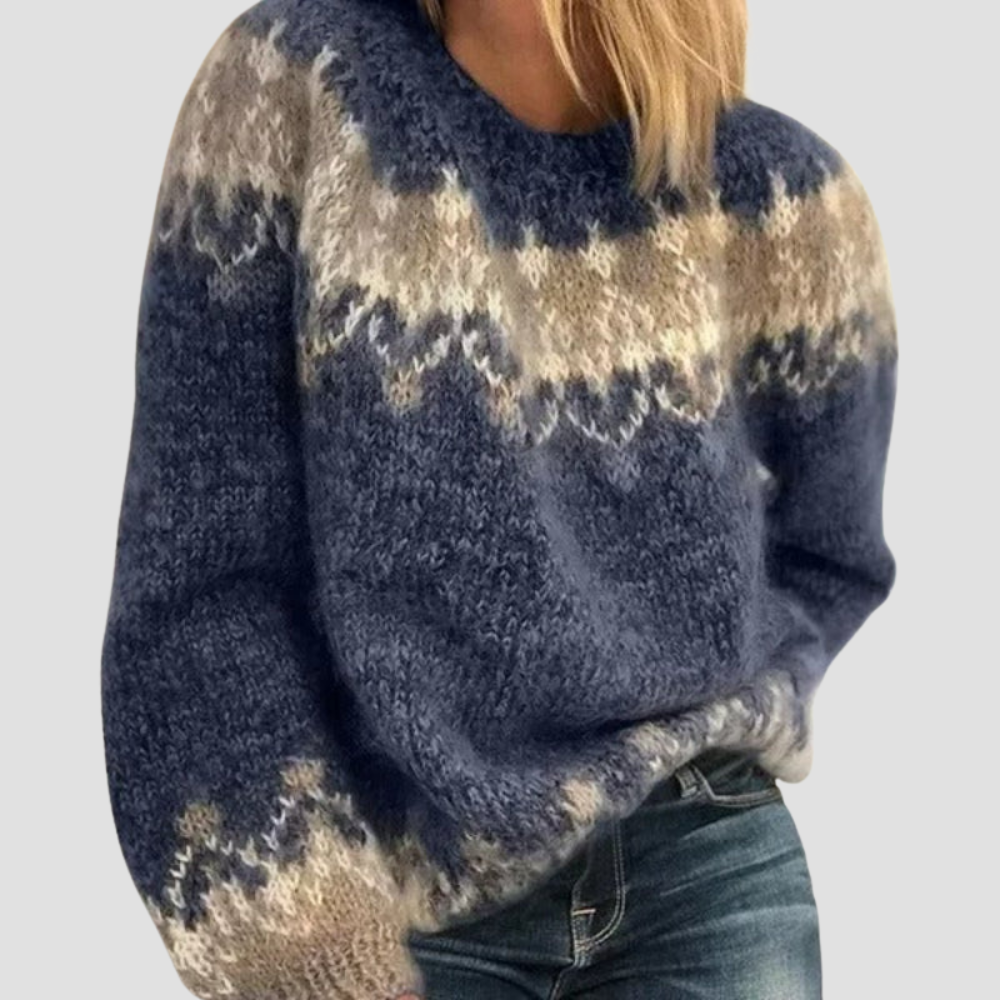 Lisa - Knit Pullover Sweater
