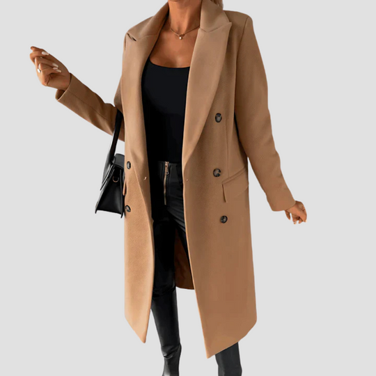 Clara - Women's Classic Wool Coat
