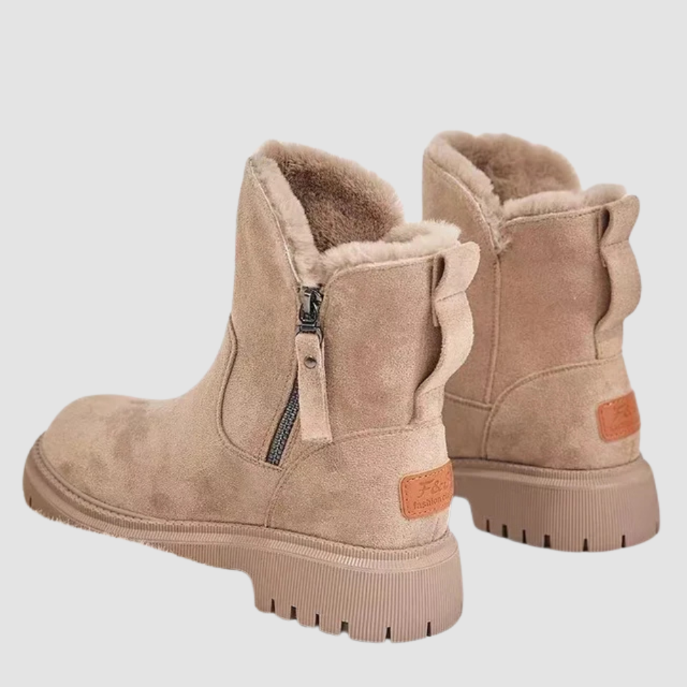 Kathryn - Faux Fur Ankle Boots