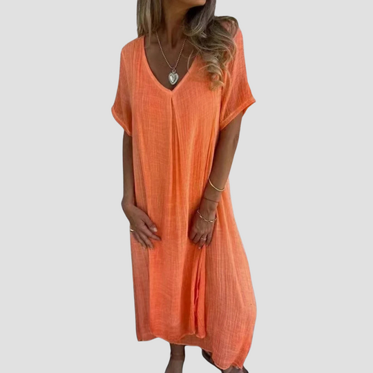 Rosalie – Comfortable dress with V-neck