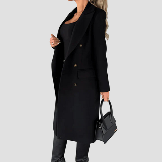 Clara - Women's Classic Wool Coat