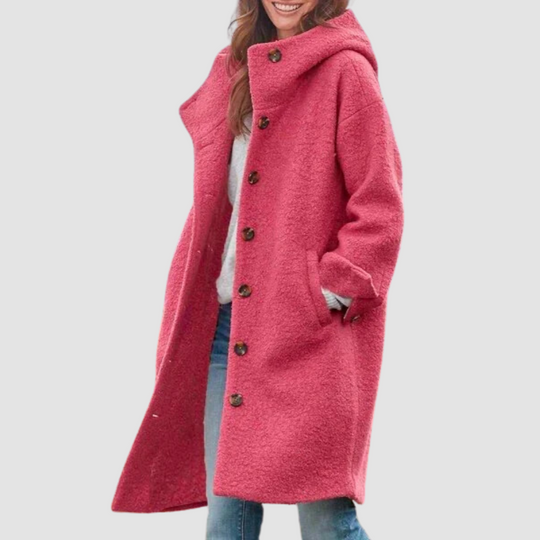 Women's Autumn Jacket Plain with Pockets