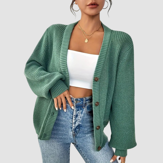 Elegant Warm Autumn Cardigan