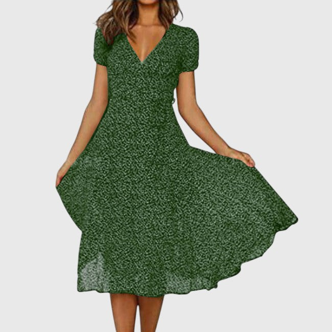 Arya - Summer Dress with V Neck
