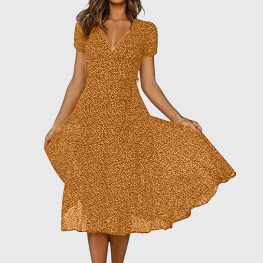 Arya - Summer Dress with V Neck