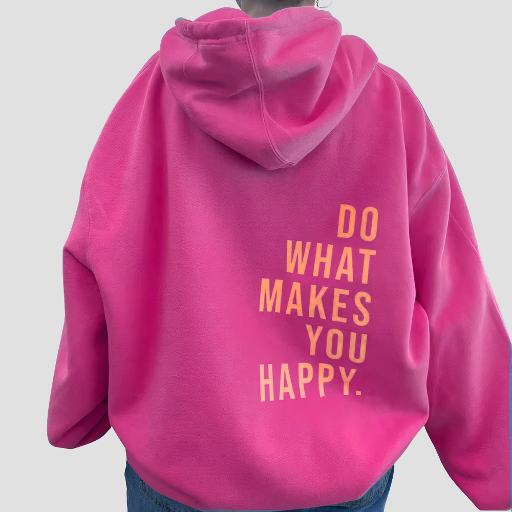 Ellie - Summer Text Back Hoodie