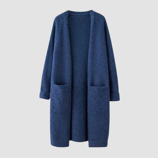 Women Minimalist Open Pocket Cardigan