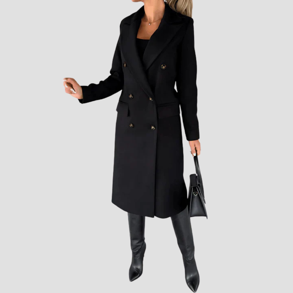 Clara - Women's Classic Wool Coat